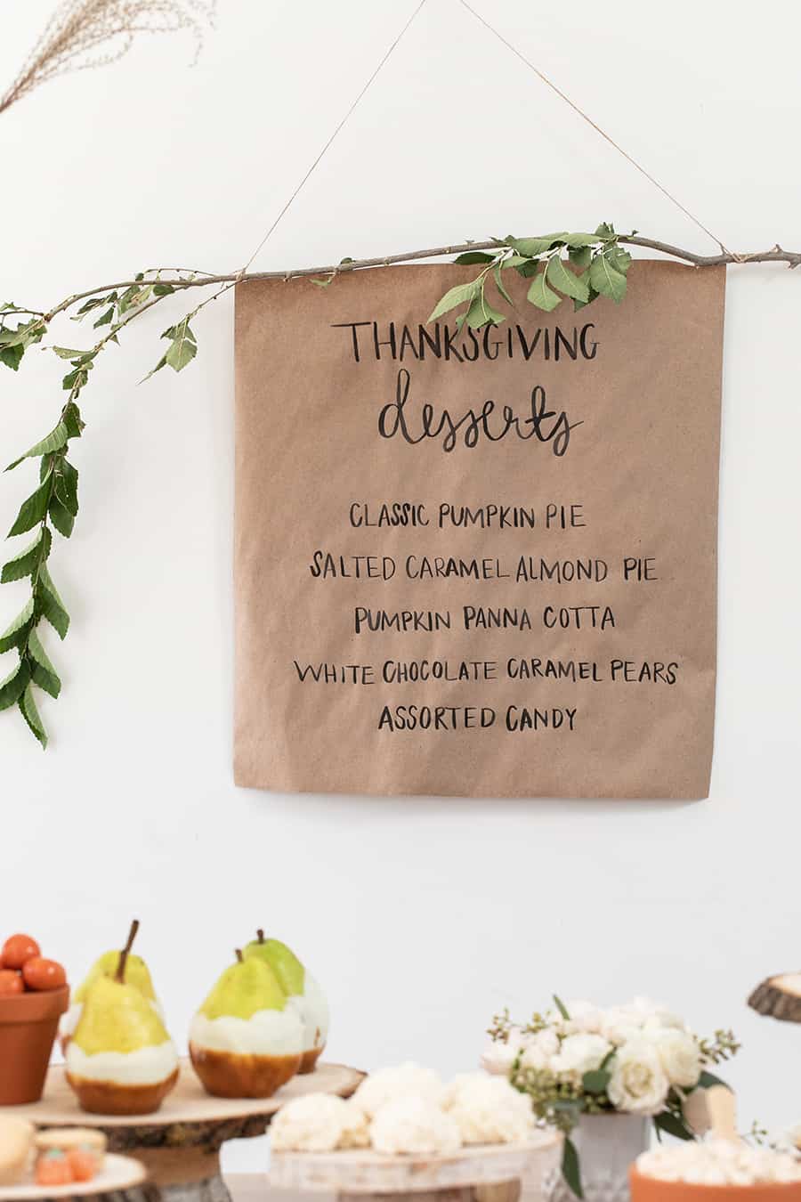 3 Charming DIY Projects For A Perfect Thanksgiving Dessert Table ...