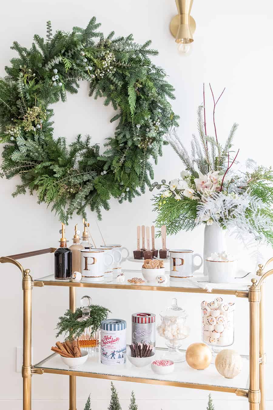 How to Create a Holiday Hot Chocolate Bar - Sugar and Charm