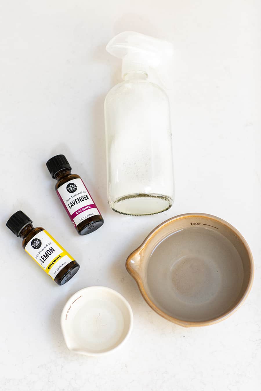 Essential Oils and Supplies to Make Natural Cleaning Products