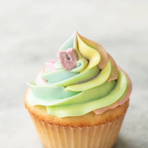 Magical Lucky Charms Cupcakes Recipe - Sugar and Charm