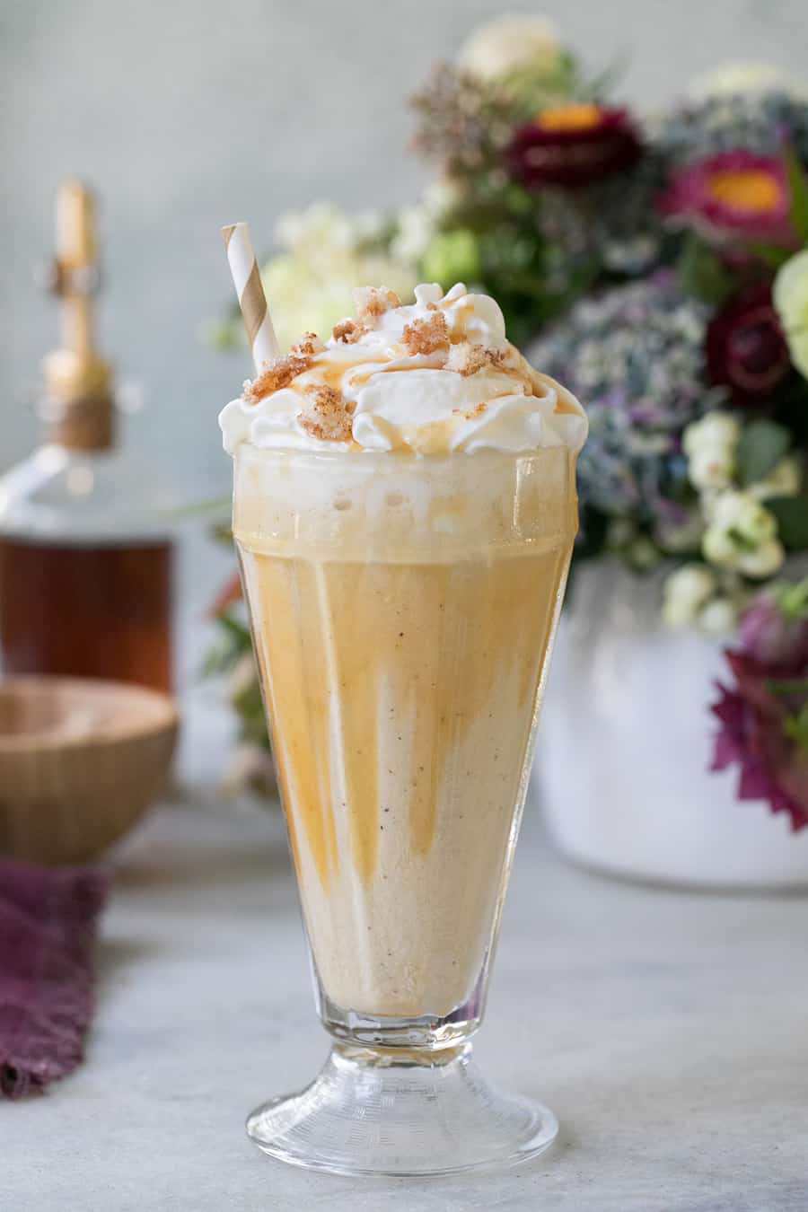 Caramel Coffee Milkshakes Recipe - Shugary Sweets