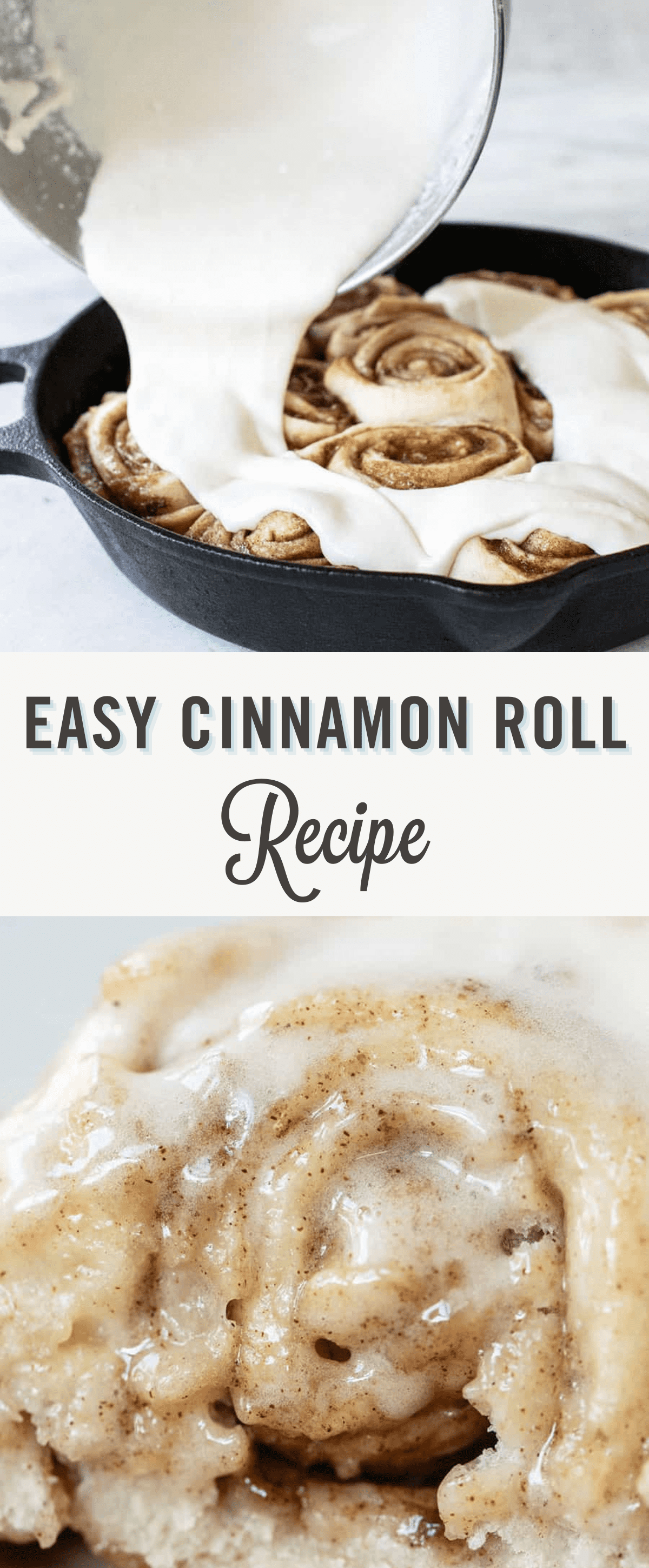 Easy Cinnamon Roll Recipe.