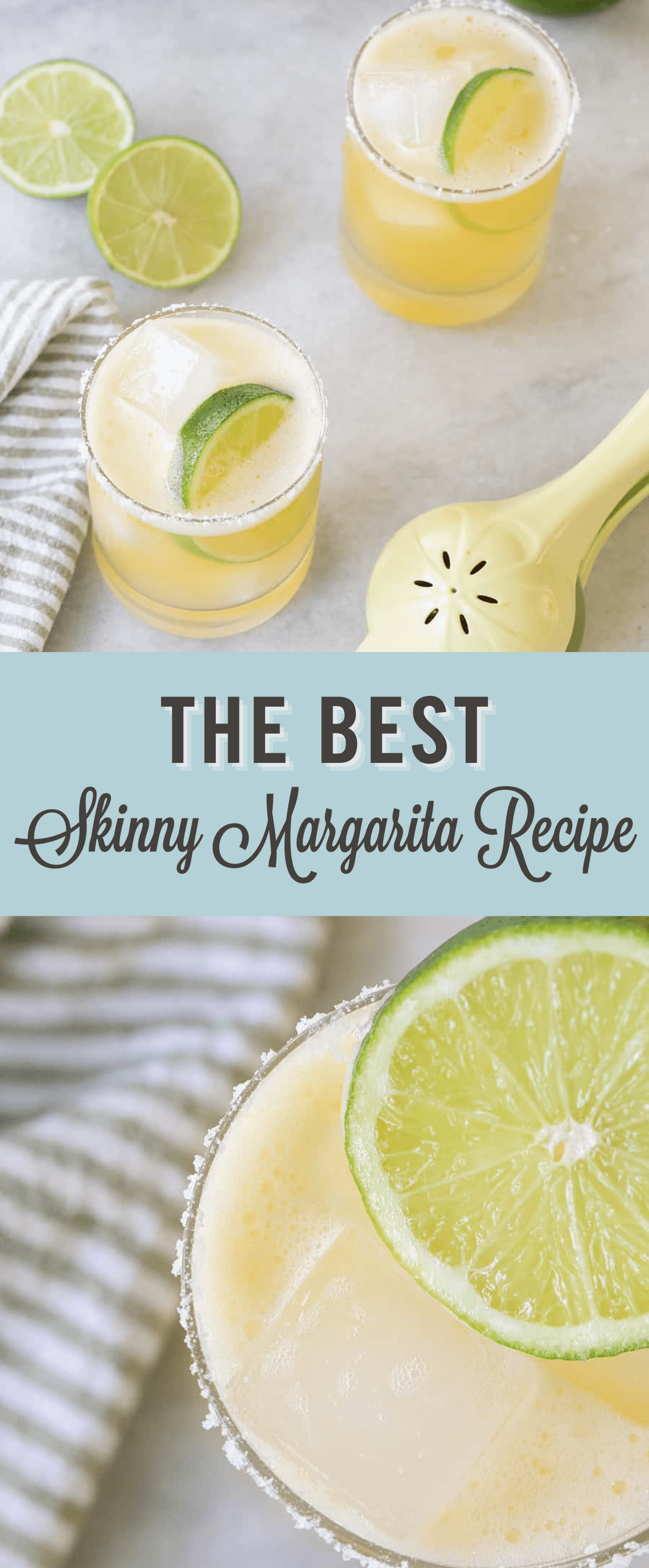Skinny margarita recipe.
