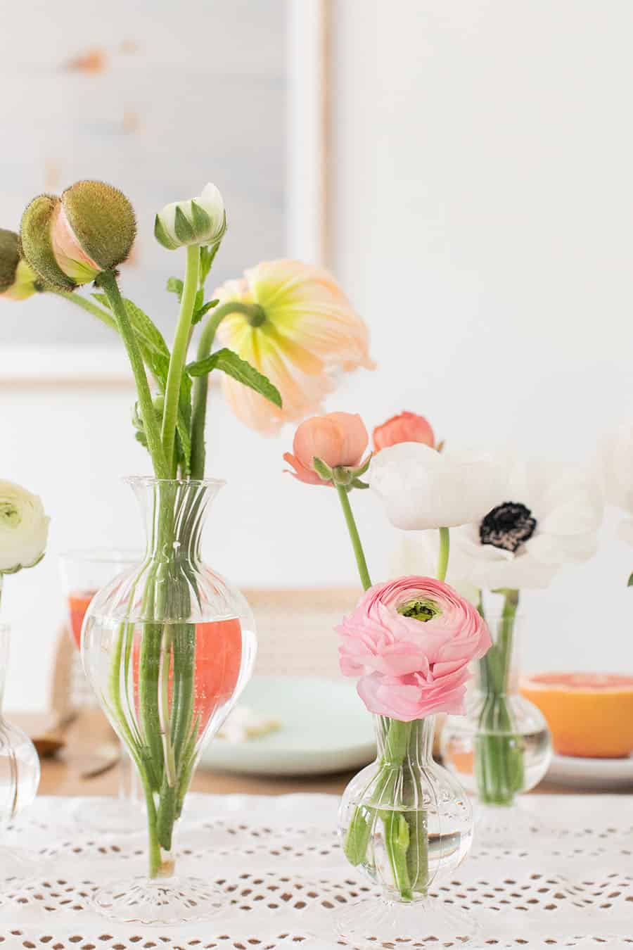 Flowers in a vase.