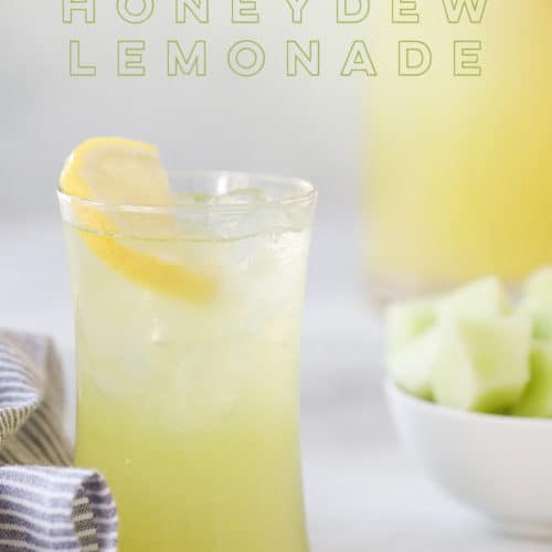 Refreshing Honeydew Lemonade Recipe - Sugar and Charm