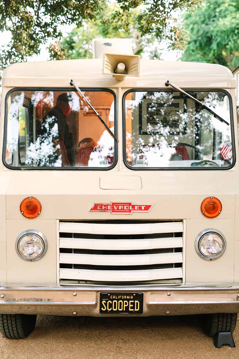 Ice cream truck for a summer party.