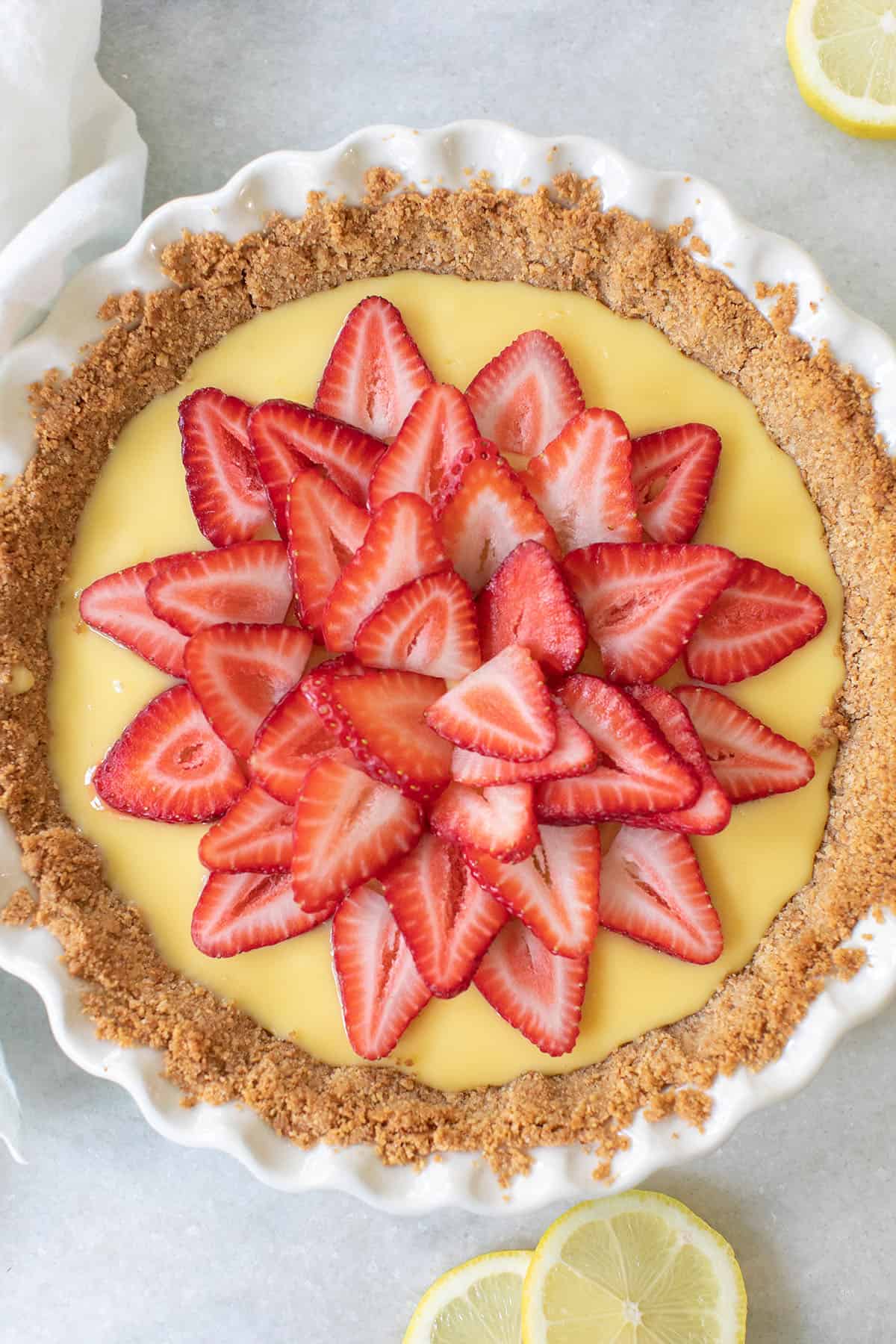 strawberry lemonade pie recipe