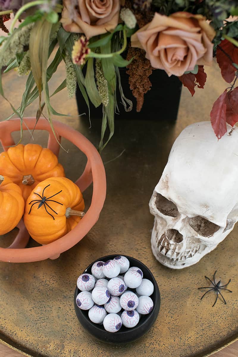 diy halloween skull decorations