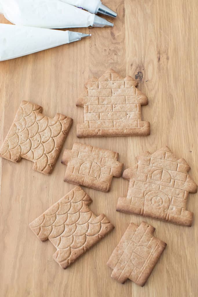 gingerbread cookie figures - butternut squash