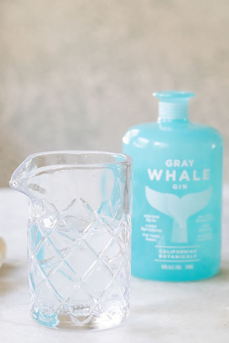 tonic water and gray whale gin