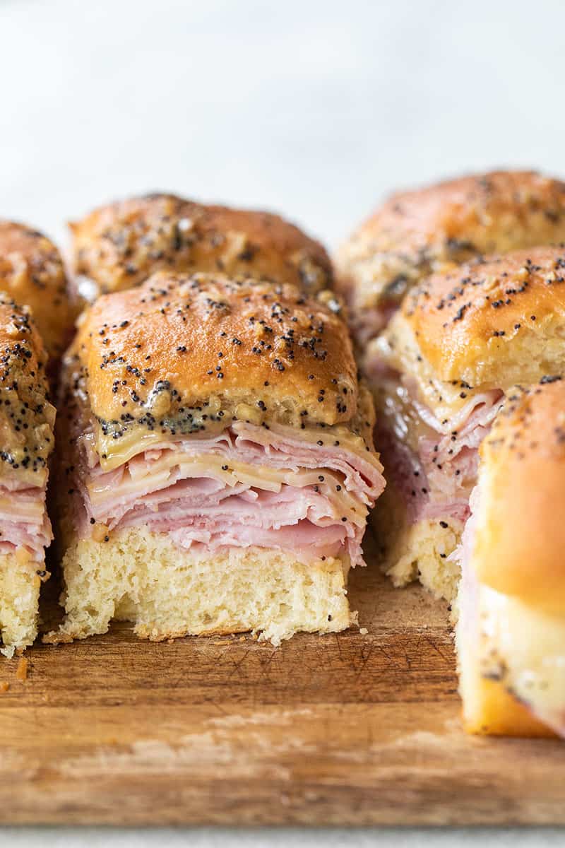 Ham and Cheese Sliders on Hawaiian Rolls! - Sugar and Charm