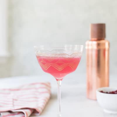 pink gin cocktail for summer