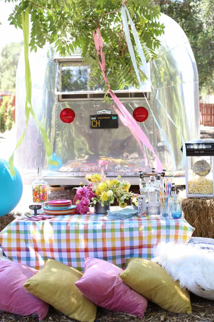 A Colorful Backyard Carnival Party Theme - Sugar and Charm