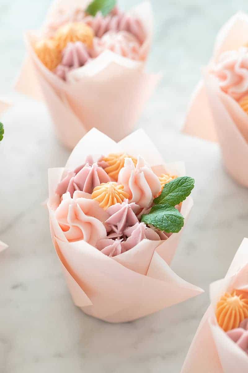 DIY Tulip Muffin liners 