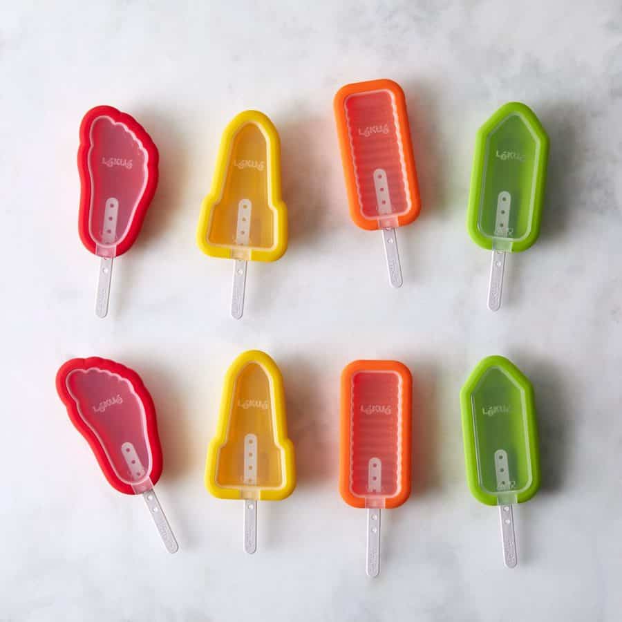 Fun shaped popsicle molds. 