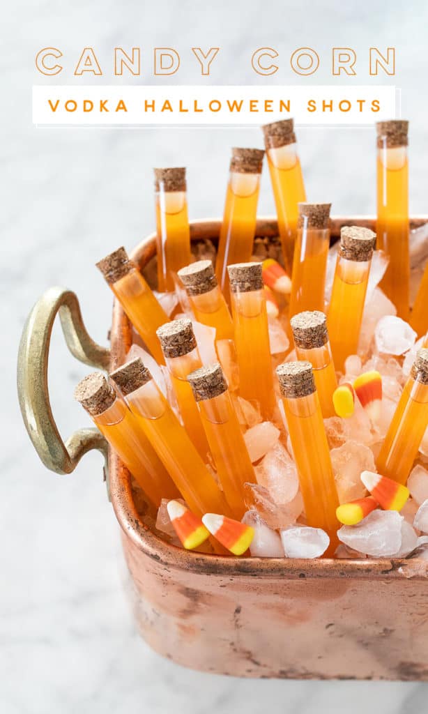 How to Make Candy Corn Shots for Halloween