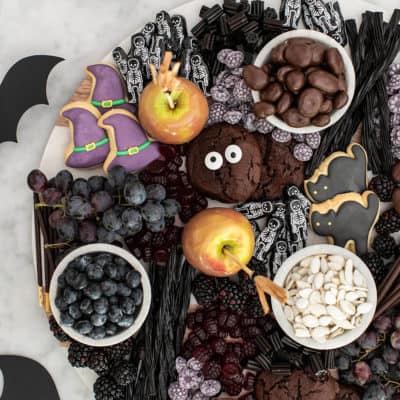 Halloween dessert platter for kids