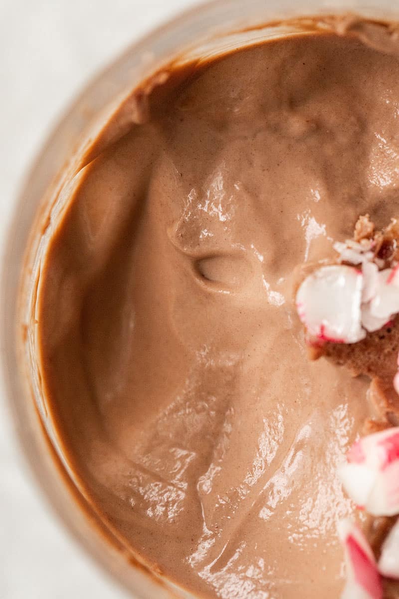 Creamy chocolate panna cotta recipe.