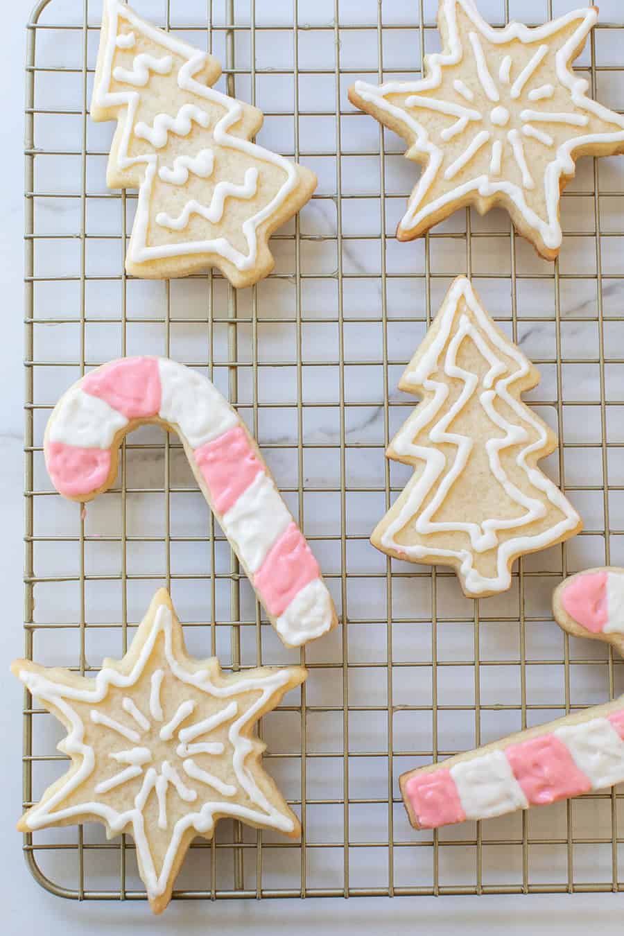 Decorated sugar cookies