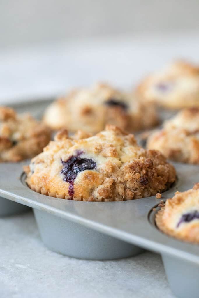 Blueberry Muffin Recipe - Sugar and Charm