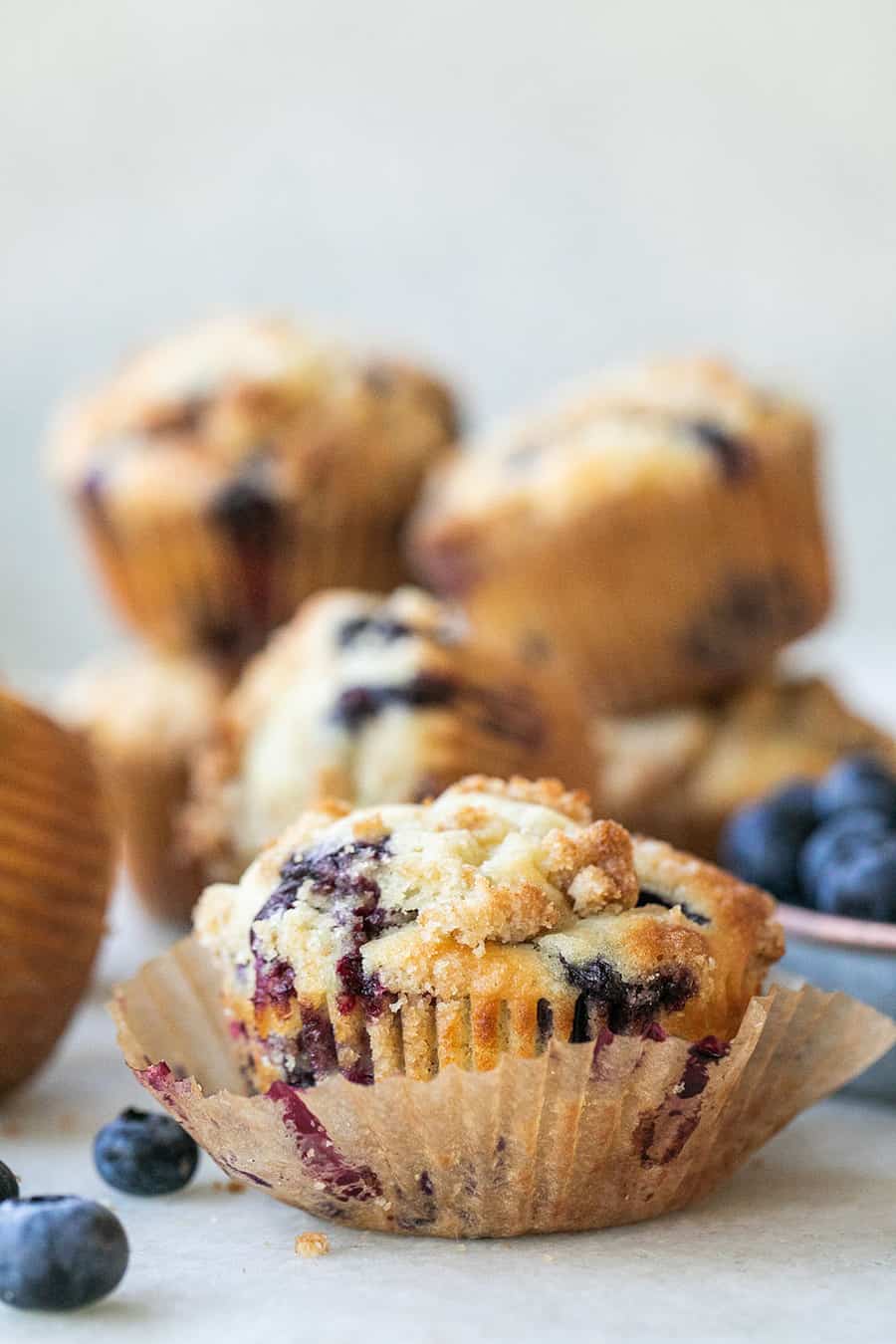 The Best Homemade Blueberry Muffins - Sugar and Charm