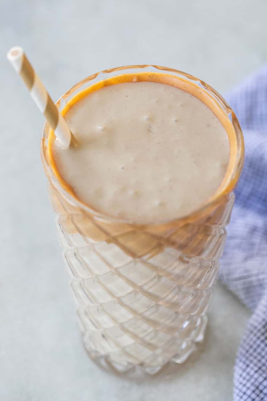 Peanut butter banana smoothie recipe