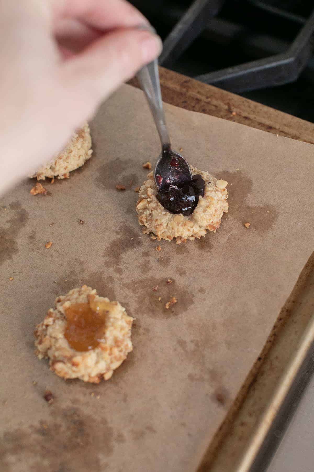 thumbprint cookie recipe with jam 
