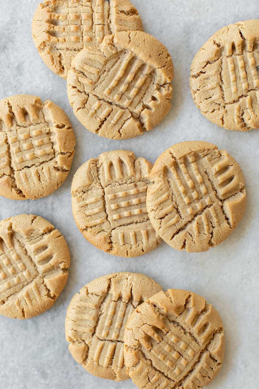 cookies with peanut butter and for marks