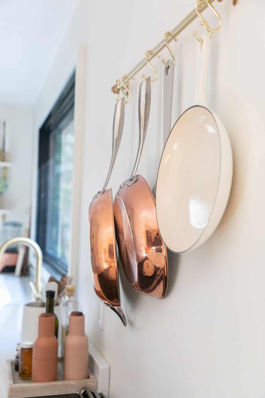 Williams Sonoma copper pots 