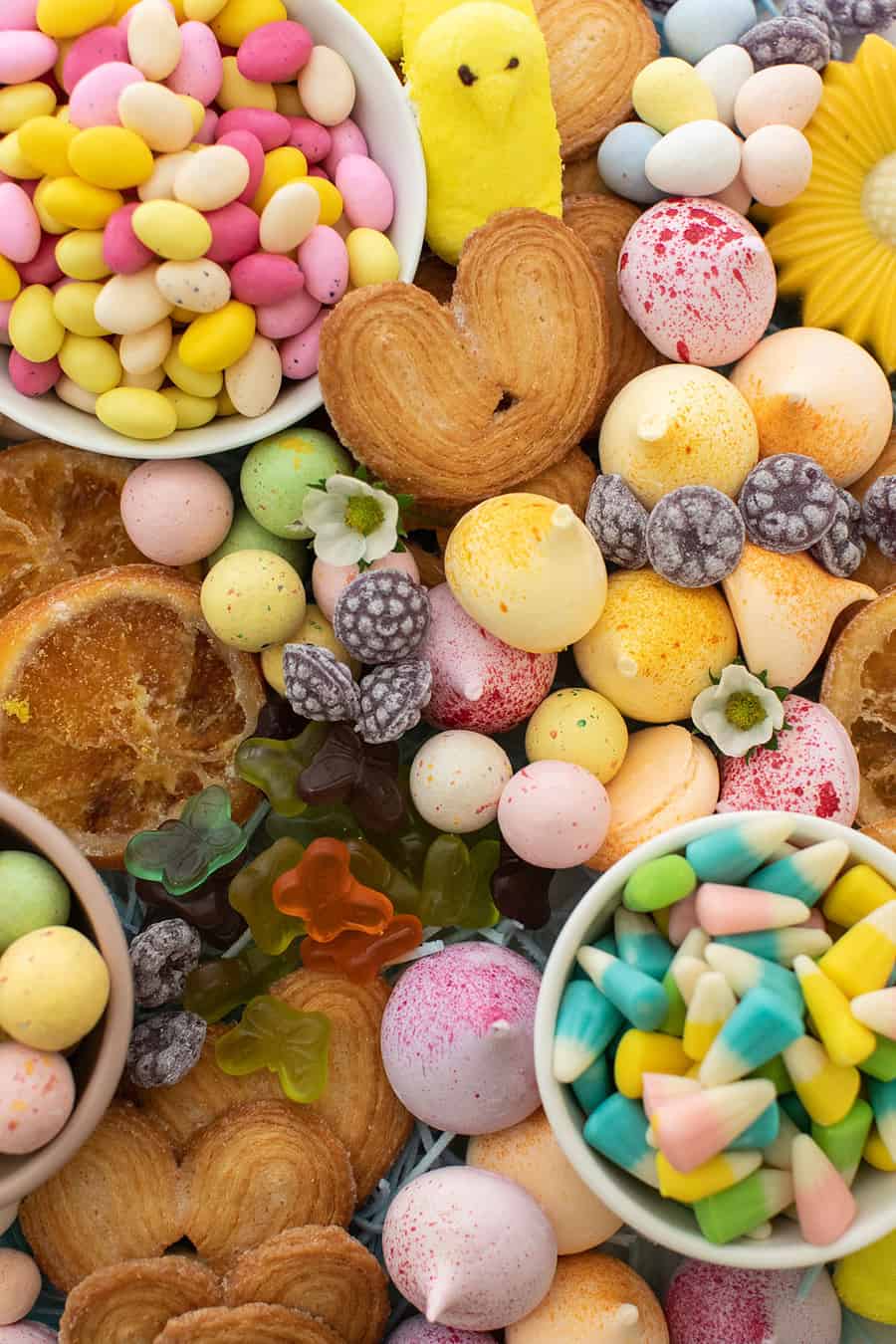 Easter candy platter 
