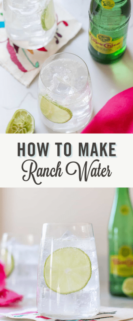 The Easiest Ranch Water Recipe - Sugar and Charm
