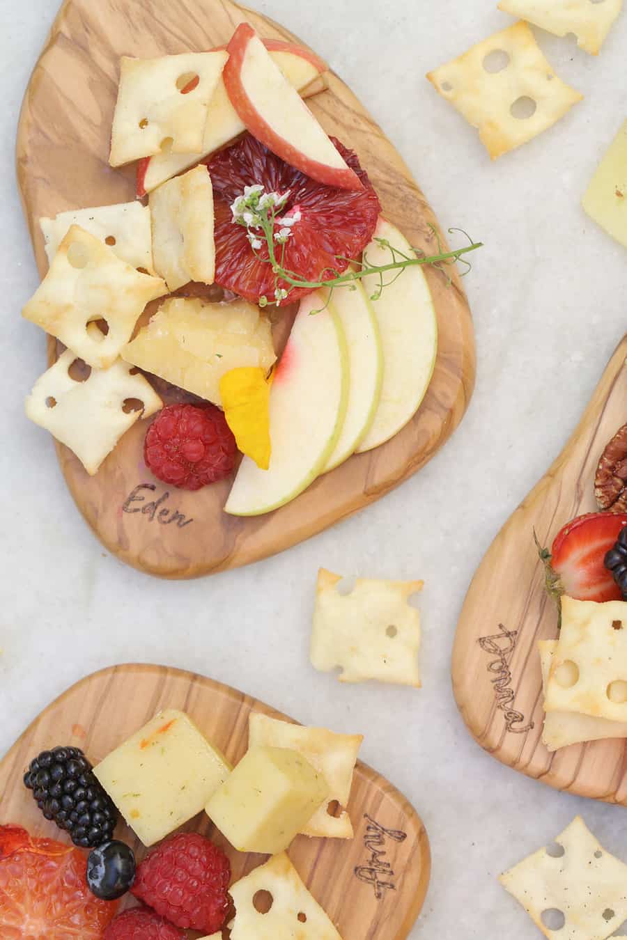 personalized mini cheese boards