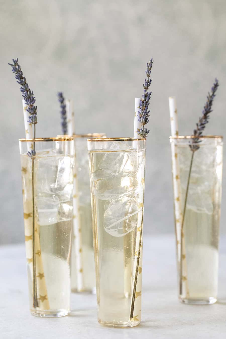 A spritz recipe with lavender. 