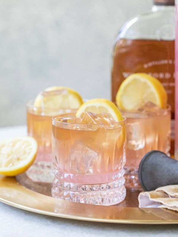 whiskey and lemonade