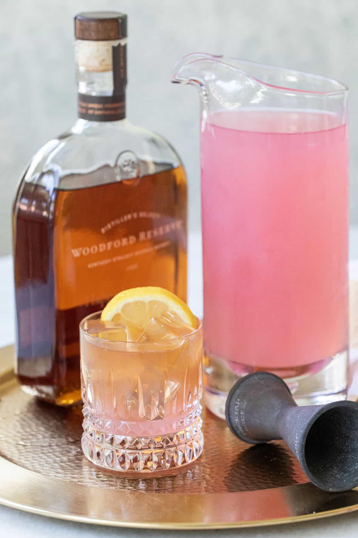 The Whiskey Pucker Up (Lemonade Cocktail) - Straight to the Hips, Baby