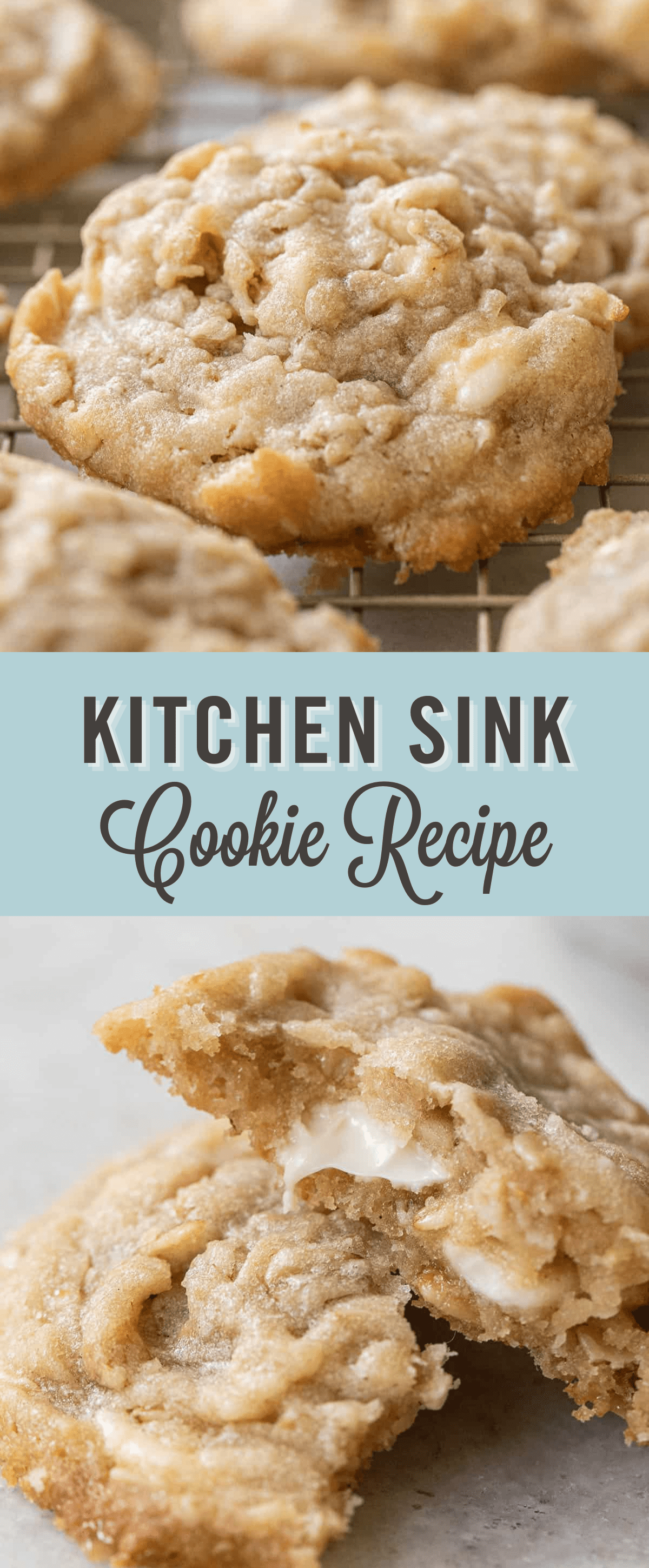Kitchen sink cookies. 