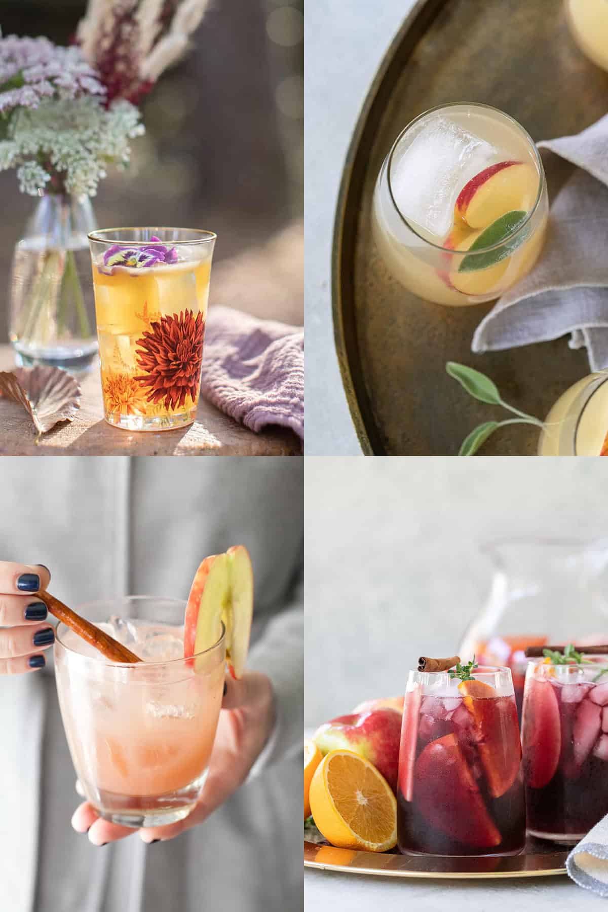 Fall cocktails.