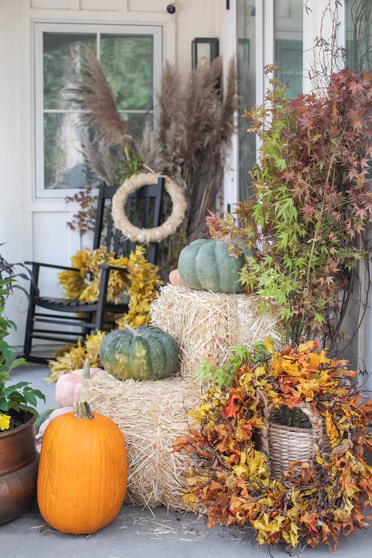 fall front porch