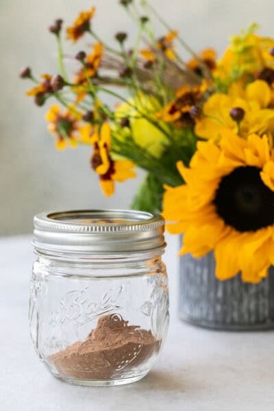 pumpkin pie spice in a jar