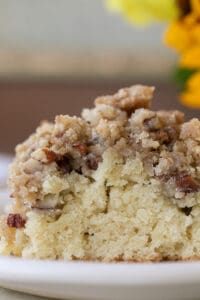 crumb cake with crumb topping