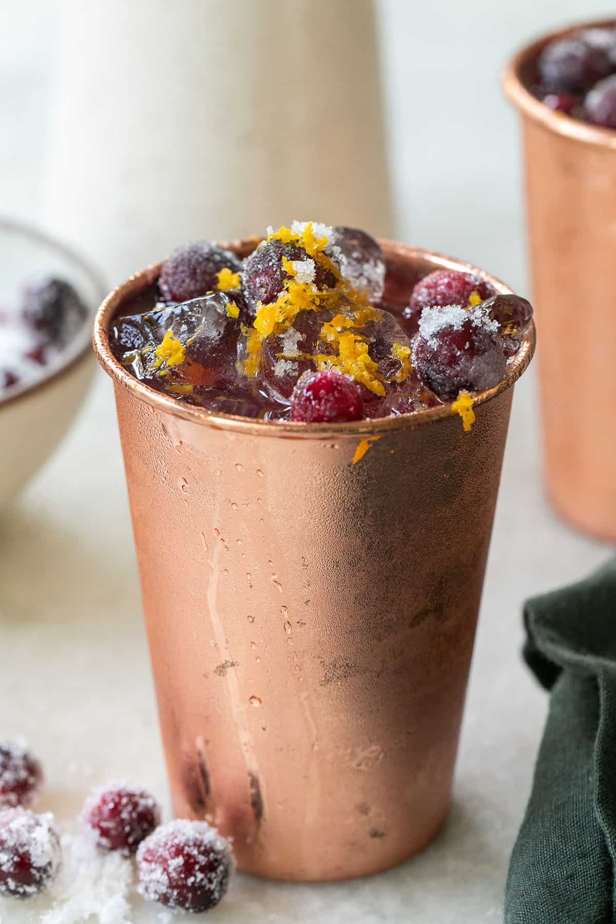 Cranberry Moscow Mule Recipe - Belly Full