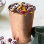 holiday Moscow mule recipe