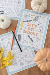 Printable Halloween coloring pages for kids