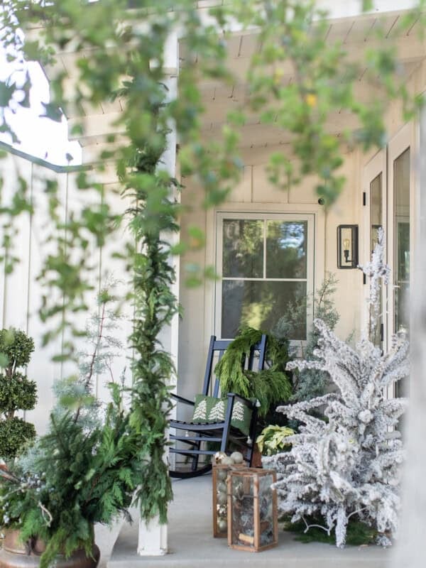 Christmas front porch ideas