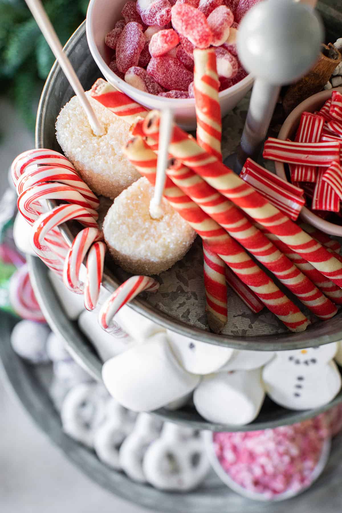 holiday candy for a hot chocolate bar