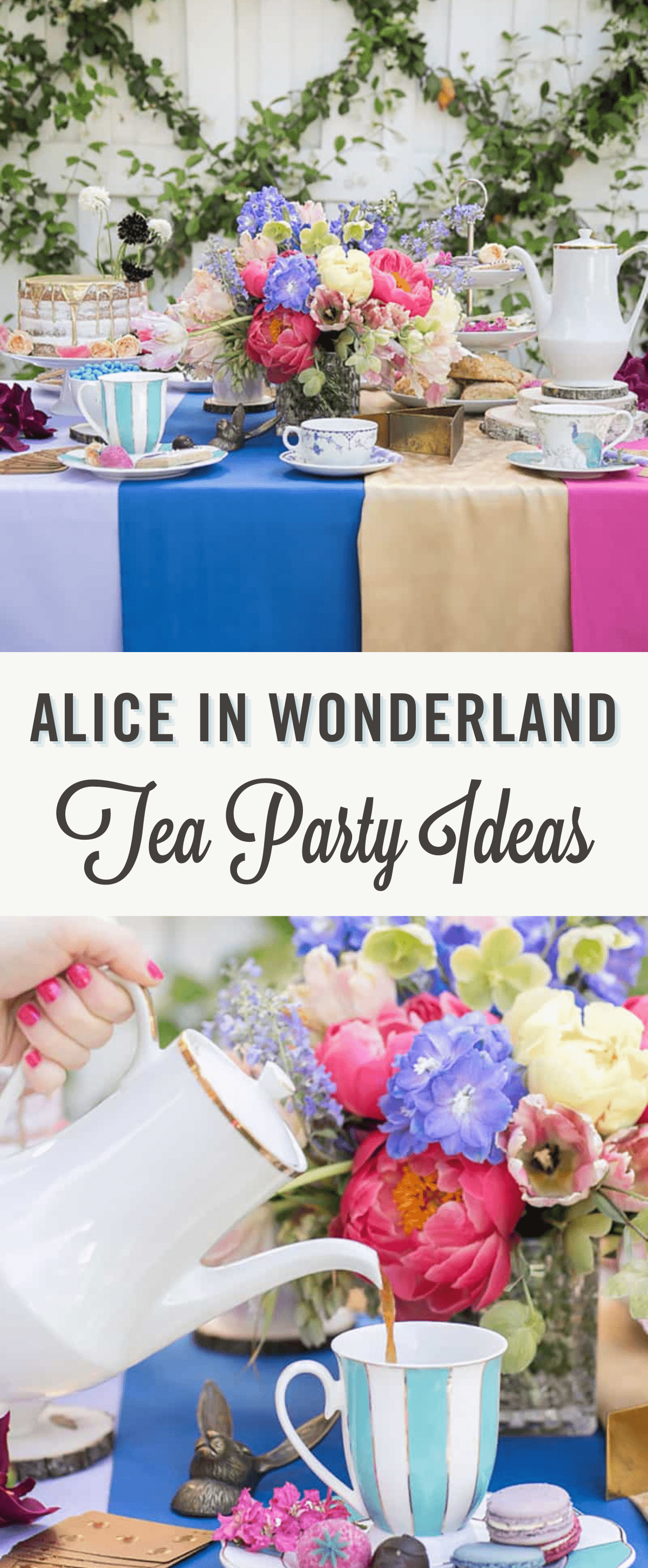 Alice in wonderful tea party ideas.