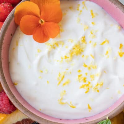 The Best Yogurt Fruit Dip Recipe