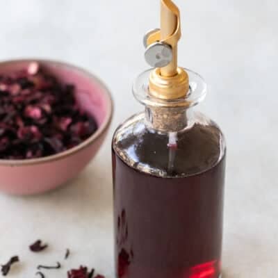 hibiscus simple syrup