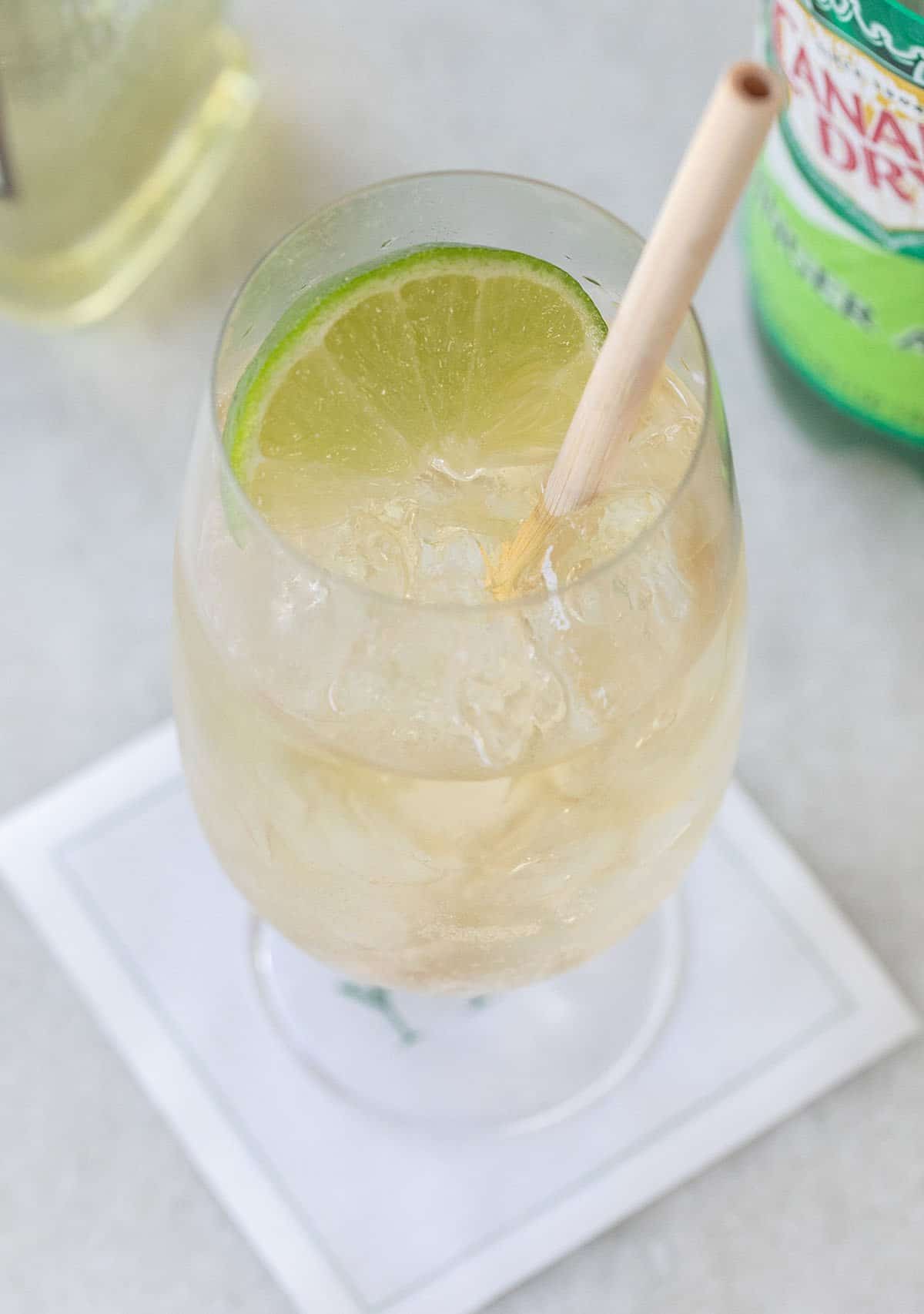 whiskey ginger cocktail