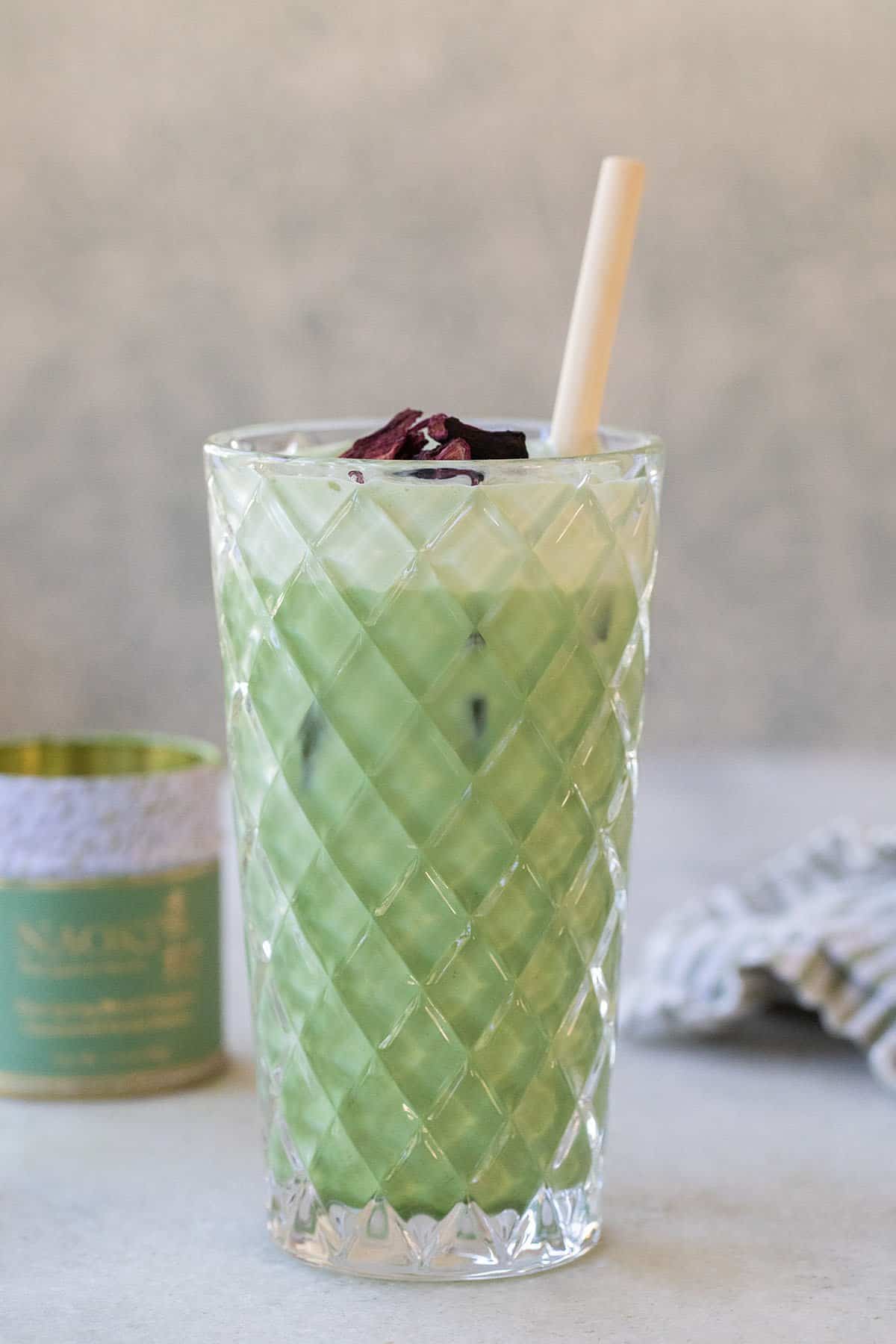 Iced Matcha Latte Recipe » Blender Happy